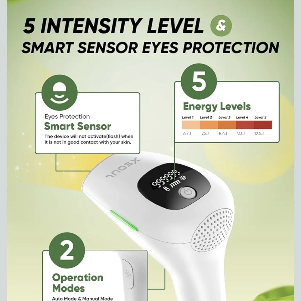 IPL Hair Removal Device - White